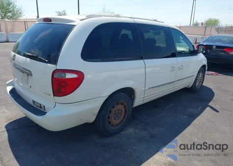 2001 Chrysler Town & Country Limited из США, поврежденный, VIN 2C8GP64L31R208574